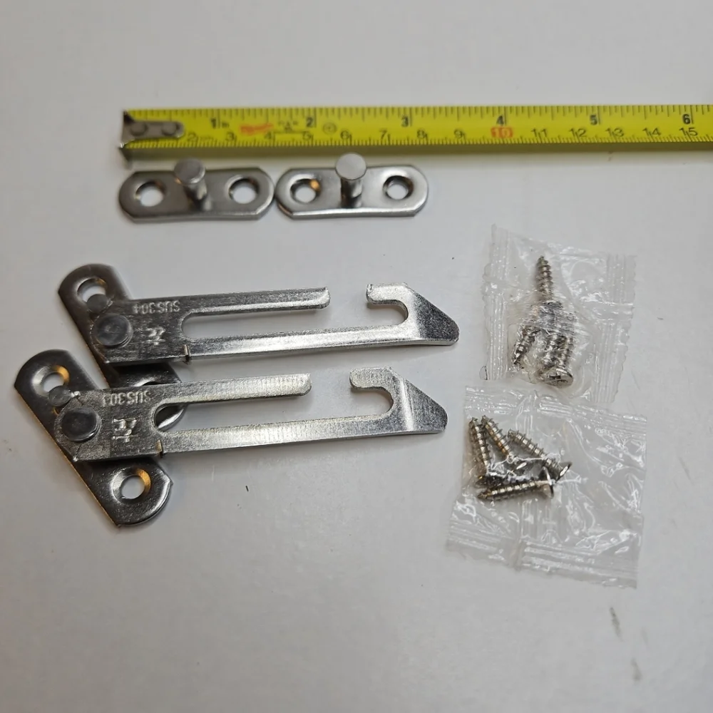 3 Set Silver Mount Hook